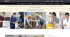 Desktop Screenshot of conocer.gob.mx