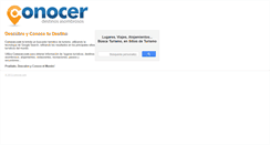 Desktop Screenshot of conocer.com