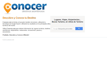 Tablet Screenshot of conocer.com